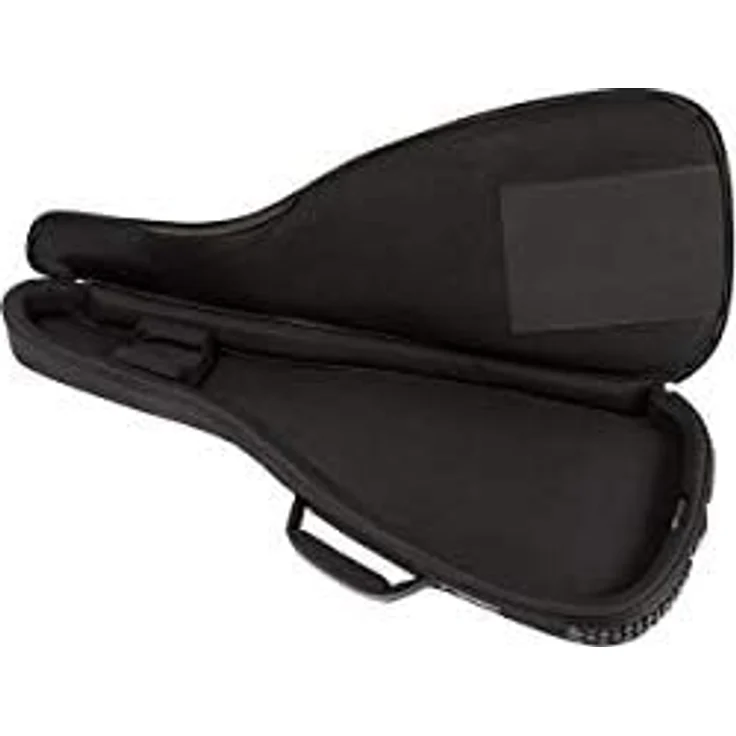 Fender FE620 E-Guitar Gig Bag, universelle Gitarrentasche aus 600 Denier Polyester mit 20mm Polsterung, ergonomischem Rucksackgurt und Gurtknopfschutz, Schwarz mit rotem Fender Logo – Bild 2