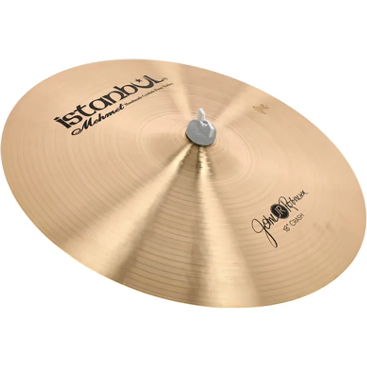 Istanbul Mehmet 18" John Robinson Crash, handgefertigtes B20 Bronze Schlagzeugbecken mit warmem Vintage-Sound und explosivem Attack