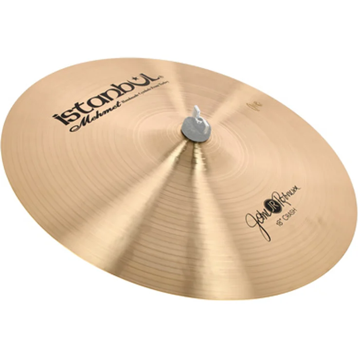 Istanbul Mehmet 18" John Robinson Crash, handgefertigtes B20 Bronze Schlagzeugbecken mit warmem Vintage-Sound und explosivem Attack