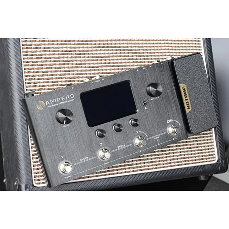 Hotone Ampero, Gitarren-Multieffekte Pedal mit 244 Effekten, 64 Amp Models, 4" Touchscreen und USB Audio Interface – Bild 9