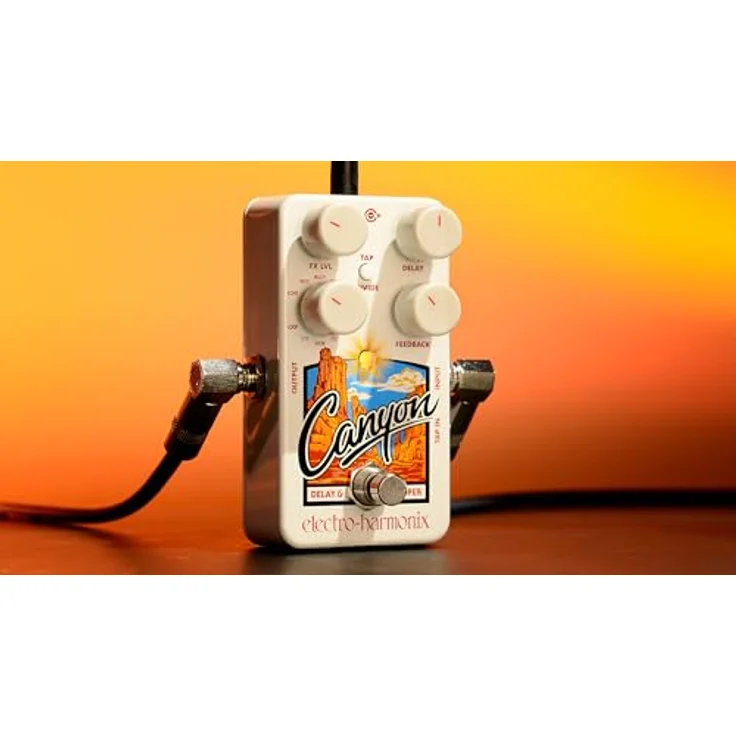 Electro Harmonix Canyon Delay & Looper, Effektpedal mit 10 Delay-Modi, 3 Sekunden Verzögerungszeit und Tap Tempo – Bild 5