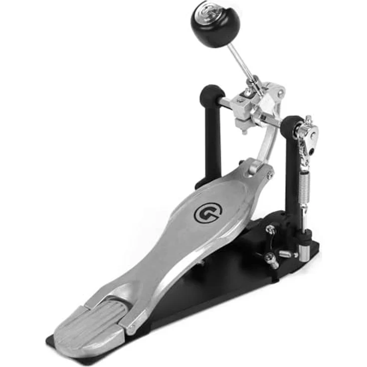 Gibraltar 6711DD Bass Drum Single Pedal, professionelle Fußmaschine mit G-Class Trittplatte, Direktantrieb und Dual-Beater – Bild 2