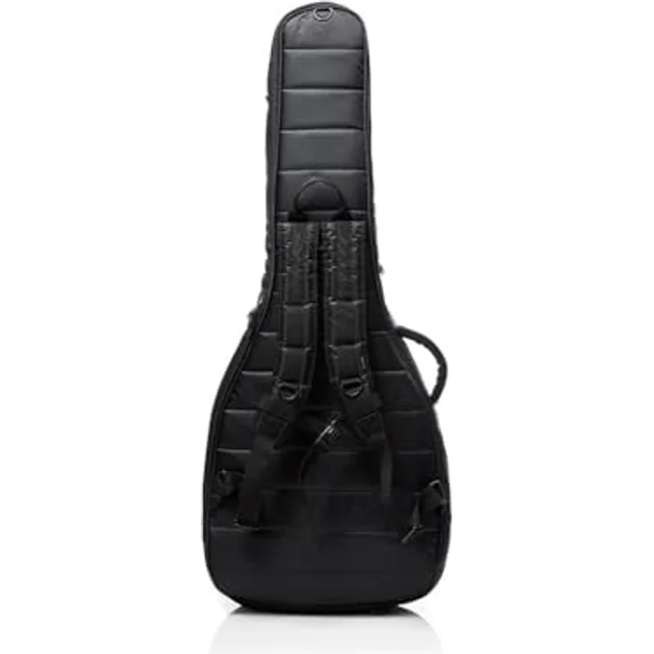 Mono Cases Dual Acoustic + Electric, Hybrid-Gigbag für Akustik- und E-Gitarre, mit Kopfplatten- und Korpus-Protektoren, wasserabweisender Sharkskin-Oberfläche, schwarz – Bild 6