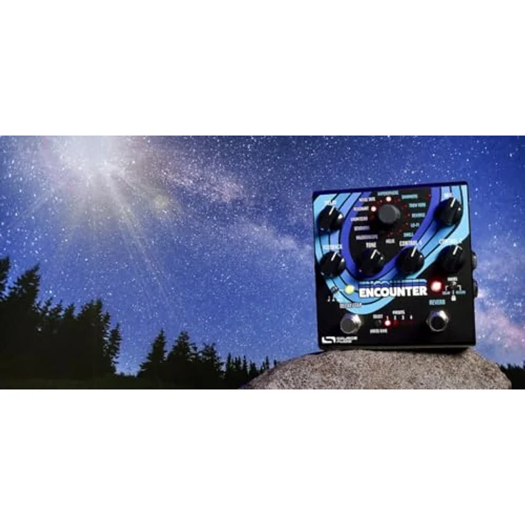 Source Audio Encounter SA 264 Delay+Reverb, Effektpedal mit 6 Delay- und 6 Reverb-Typen, dualer Signalverarbeitung und 8 Presets – Bild 7