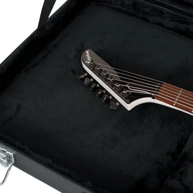 Gator GWE-Extreme, Gitarrenkoffer für radikal geformte E-Gitarren, abschließbar, Schwarz – Bild 14