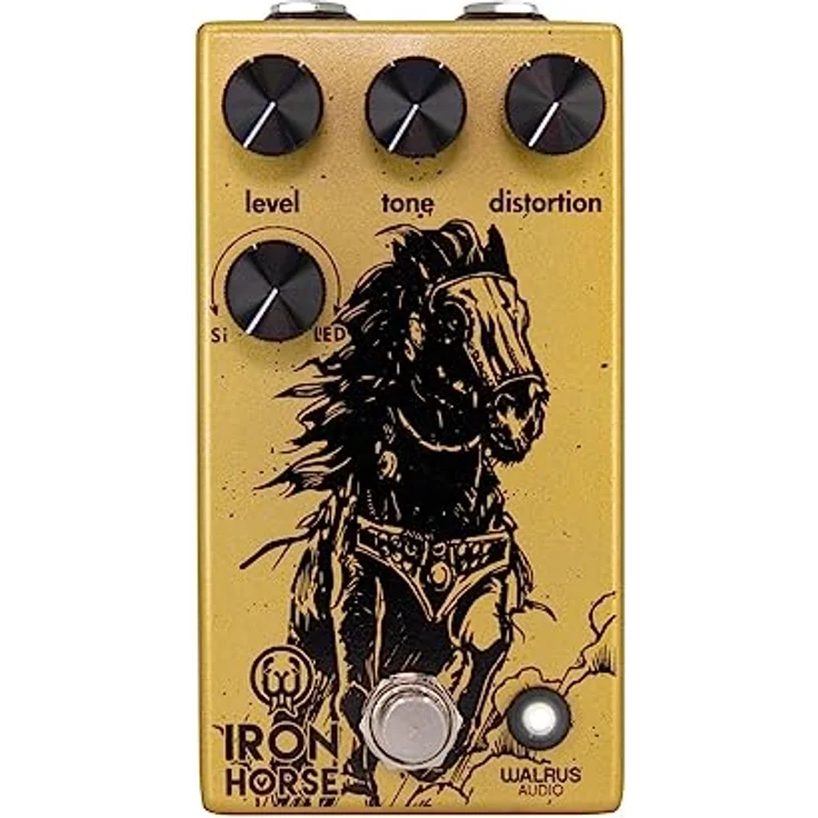 Walrus Audio Iron Horse V3, Analoges Overdrive-Pedal mit Silicon/LED Clipping-Style und True Bypass – Bild 1