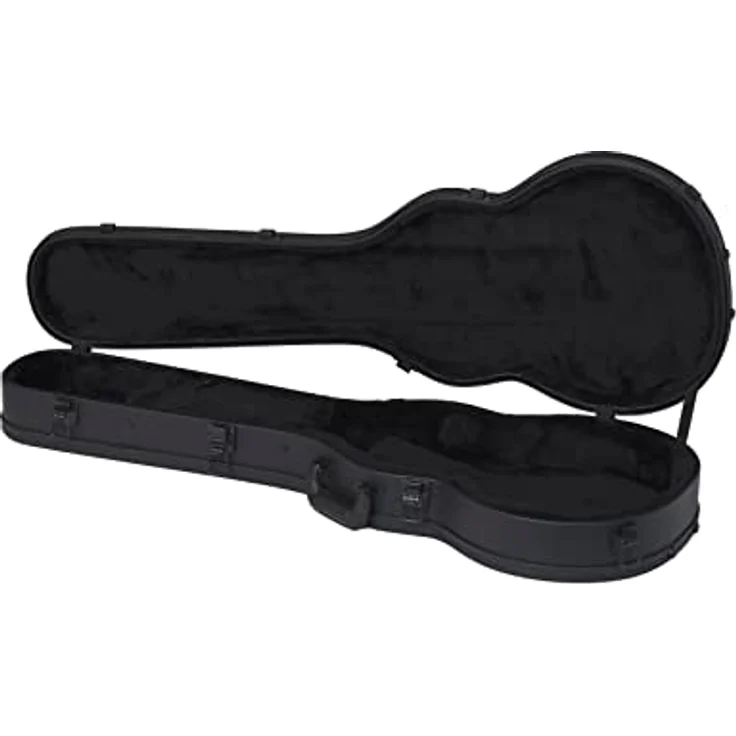 Gibson Les Paul Case Modern, Gitarrenkoffer mit 5 robusten Verschlüssen und Zubehörfach, schwarz – Bild 2