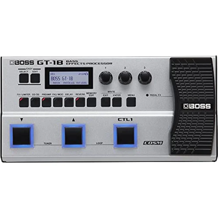 BOSS GT-1B, Bass-Effektprozessor und Multieffektgerät mit praktischem Patch-Management und modernem Design für sicheren Transport – Bild 1