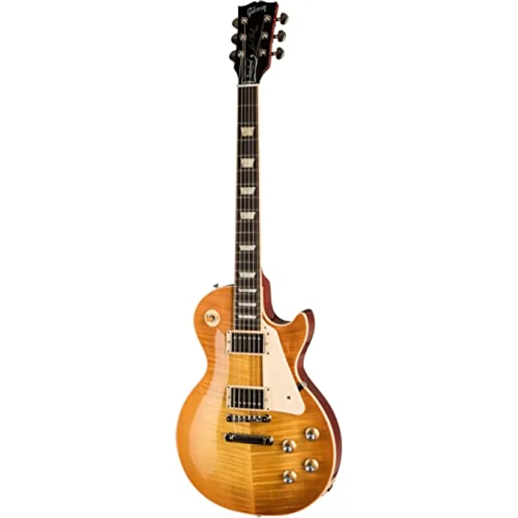 Gibson Les Paul Standard 60s UB, E-Gitarre mit Mahagoni Korpus und AA-geflammter Ahorndecke in Unburst, inkl. Koffer – Bild 1