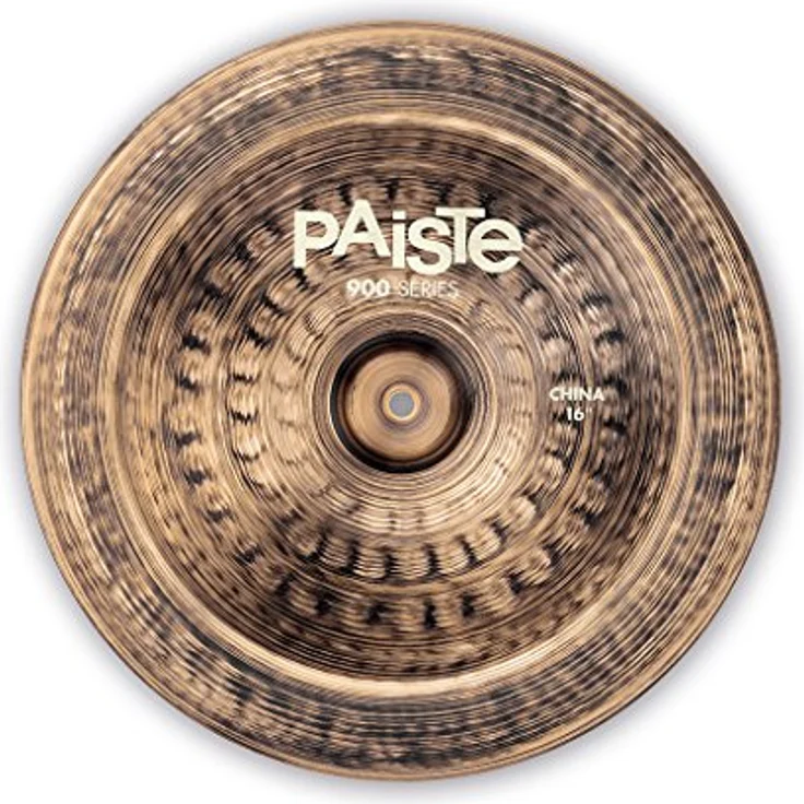Paiste 16" 900 Series China Becken, explosiver Crash Sound aus B8 Bronze, dunkles Finish – Bild 2