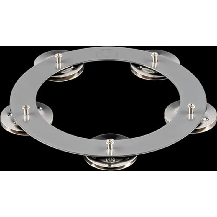 Meinl CRING Ching Ring, 6" Tambourine mit 5 Paar Edelstahl-Schellen, passend für Hi-Hat und Becken, aus Stahl – Bild 8