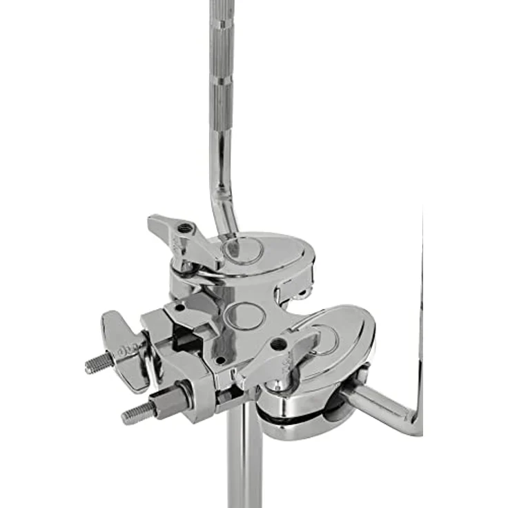 DW 3900A Doppel Tomständer, doppelstrebig mit 2 kugelgelenk-Tom-Armen, inklusive Memoryclamp, leichtgewichtige Version – Bild 2