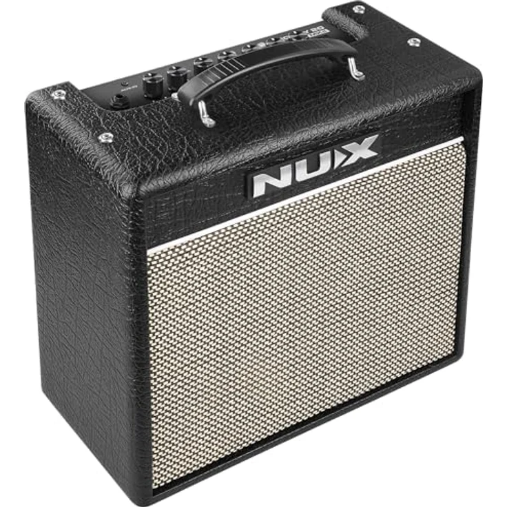 Nux Mighty 20 MKII, Modeling-Verstärker mit 20 Watt, 8" Lautsprecher, Bluetooth und 60-Sekunden-Phrase-Loop – Bild 4