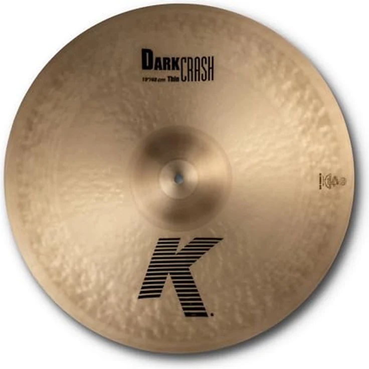 Zildjian 19" K-Serie Dark Crash Thin, Schlagzeugbecken mit dunklem, warmem Sound und schnellem Sustain – Bild 1