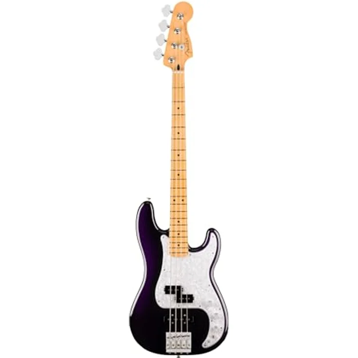 Fender Player II Mod P Bass MN DSK, 4-Saiter E-Bass mit Erlenkorpus, Ahornhals, Dusk Farbe, inkl. Deluxe Gig Bag – Bild 1