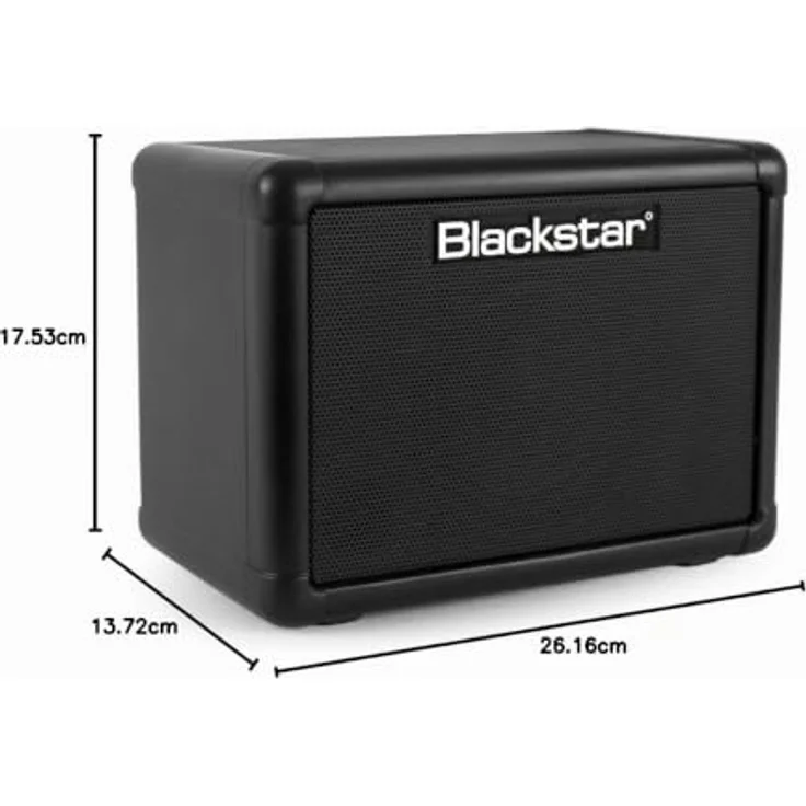 Blackstar FLY 3 Extension Cabinet, Zusatzbox mit 3 Watt, 3" Speaker für 6 Watt Stereo Setup, auch als PC Lautsprecher geeignet, kompakte Maße 17,5 x 13,6 x 10,7 cm, Gewicht 1 kg – Bild 6
