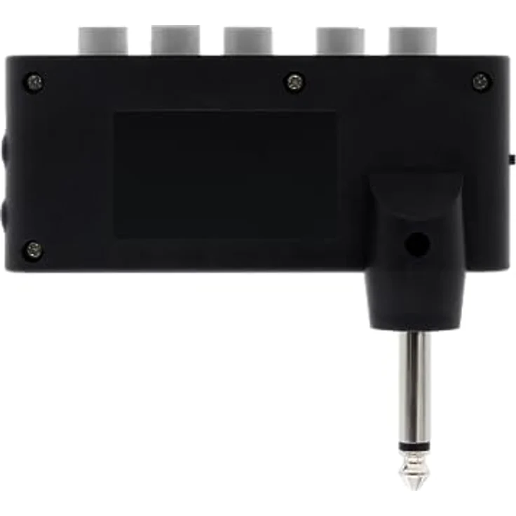 Valeton RushHead Max, Pocket-Kopfhörer Gitarrenverstärker mit integriertem 6,3 mm Klinkenstecker, Effekten wie Chorus und Reverb, wiederaufladbarem Lithium-Akku, schwarz – Bild 5