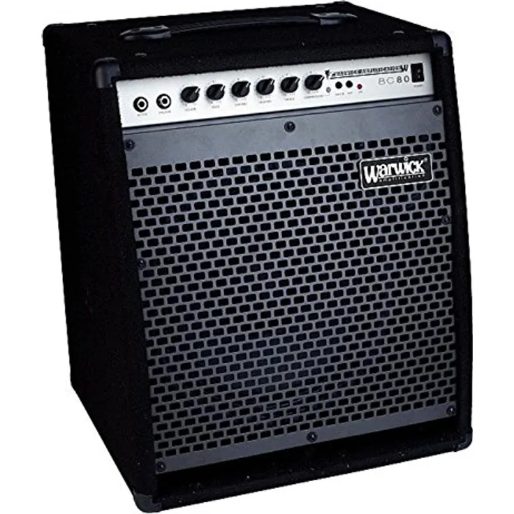 Warwick BC 80, Basscombo mit 80 Watt, 1 x 12" Lautsprecher, 4-band EQ und Aux Eingang