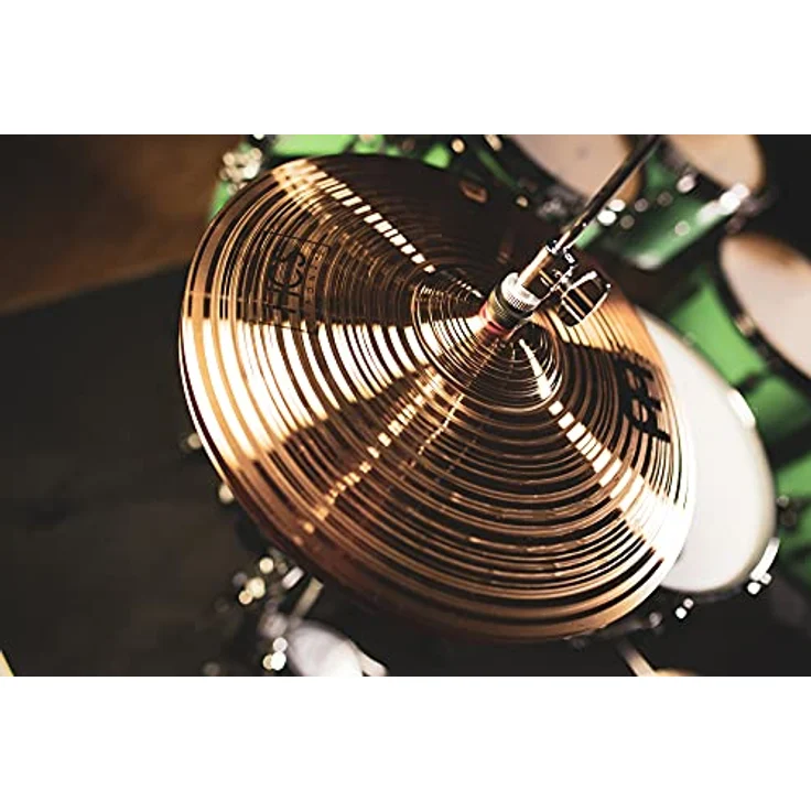 Meinl 13" HCS Bronze Hi-Hat, B8 Bronze, Traditional Finish, heller und klarer Klang, ausgewogenes Sustain, made in Germany – Bild 15