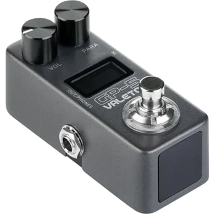 Valeton GP-5, Kompaktes Multi-Effektpedal mit über 100 Effekten, NAM-Amp-Modeling, IR Loader, 100 Patch Slots, Bluetooth, USB-Audio-Interface, Stereo-Ausgang, Metallgehäuse, Schwarz – Bild 3