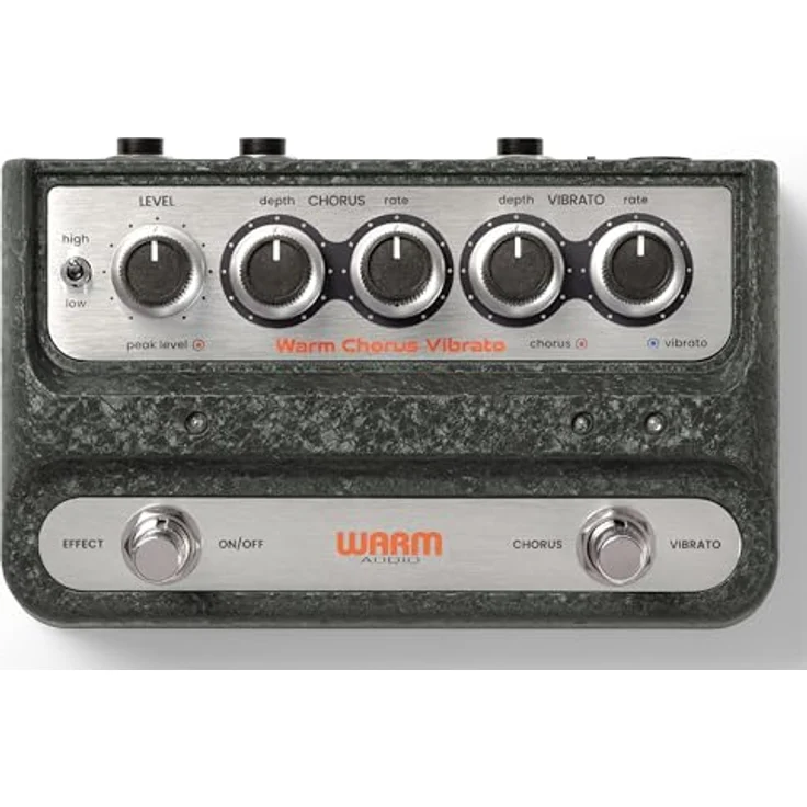 Warm Audio WA-C1 Chorus Vibrato, Effektpedal für E-Gitarre mit Reglern für Level, Chorus Depth, Vibrato Depth und Fußschalterfunktion – Bild 1