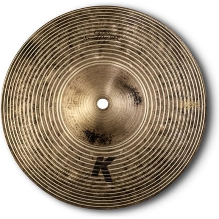 Zildjian 10" K Custom Spec. Dry Splash, Schlagzeugbecken mit natürlichem Finish, paper thin, dunkler Sound und kurzem Sustain – Bild 1