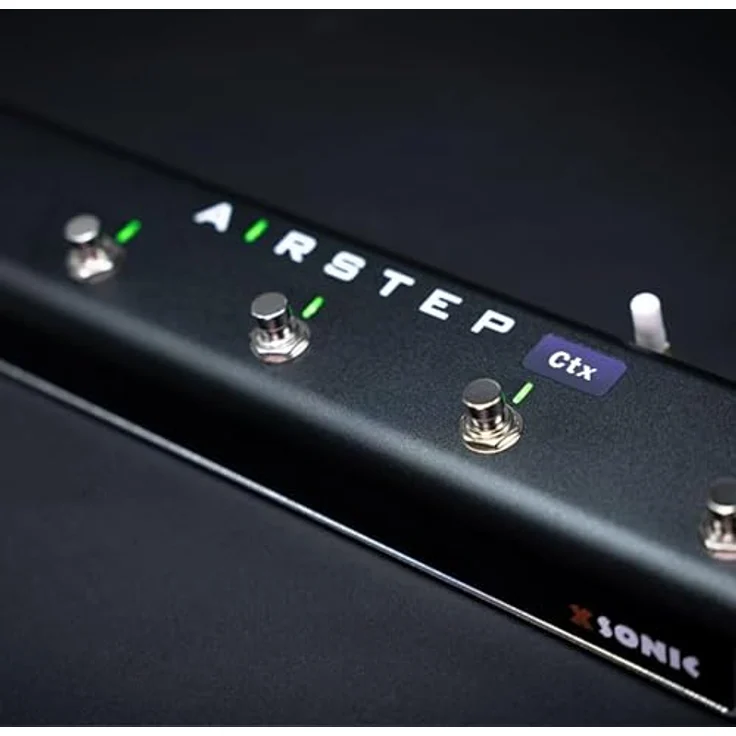 Xsonic Airstep Cort. Edition Wireless, Fußschalter für Neural DSP Nano Cortex mit kabelloser Steuerung und integrierten LEDs – Bild 2