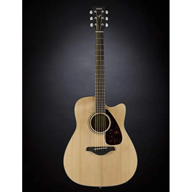 Yamaha FGX800CNTII, Elektro-Akustikgitarre mit massiver Fichtendecke, Natural – Bild 2