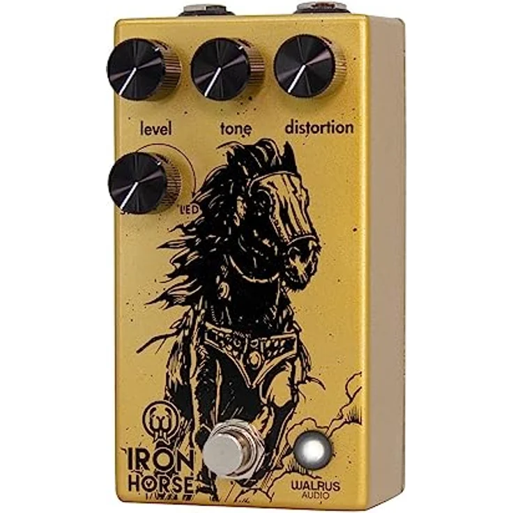 Walrus Audio Iron Horse V3, Analoges Overdrive-Pedal mit Silicon/LED Clipping-Style und True Bypass – Bild 3