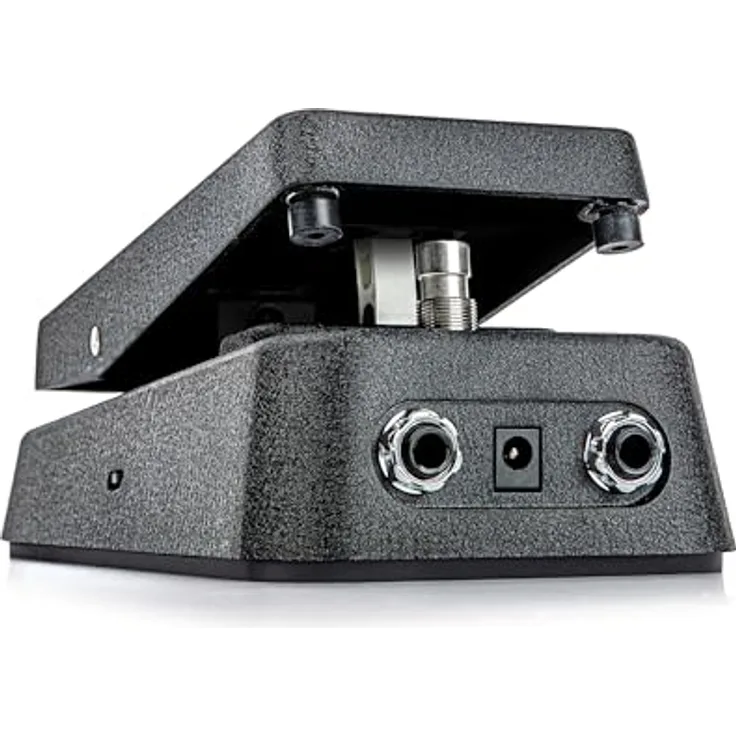 Dunlop CBJ95 Cry Baby Junior Wah, kompaktes Wah Effektpedal mit 3-Wege Voicing Schalter und einstellbarem Widerstand, Metallgehäuse