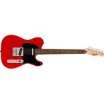 Squier Sonic Tele LRL, E-Gitarre mit Poplar Korpus, Ahorn Hals, 2x Ceramic Single-Coil Tonabnehmer, Torino Red