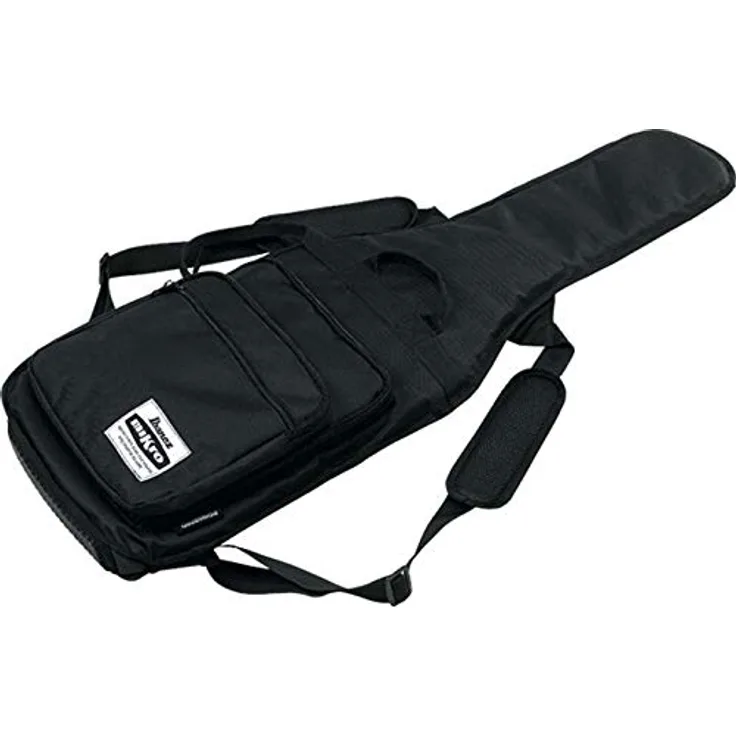 Ibanez IGBMIKRO E-Guitar Gigbag, Nylon Gitarrentasche mit 8 mm Polsterung, schwarz