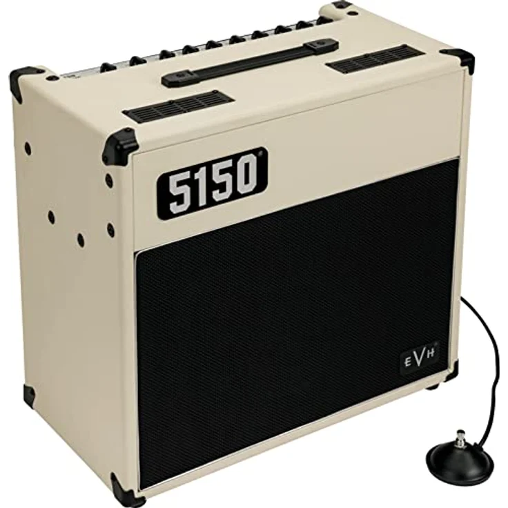 Evh 5150 Iconic 15W 1X10 Combo Verstärker, Röhrenverstärker mit 2 Kanälen, Reverb, Ivory – Bild 5