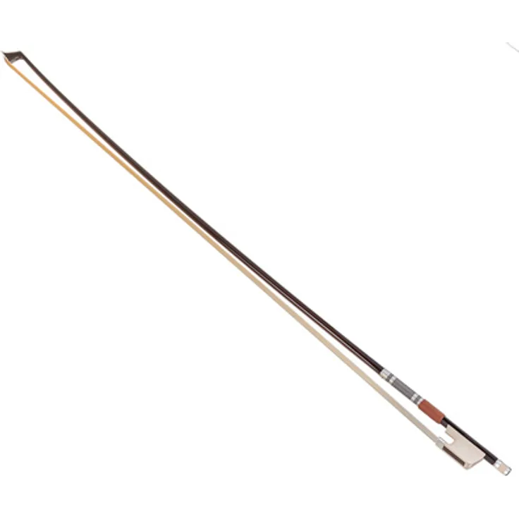 CodaBow Marquise CS Escher Violin Bow, Meisterbogen aus Kevlar und Karbon, handgefertigter Frosch aus Xebony®, Sterlingsilberdetails, Naturhaarbehaarung