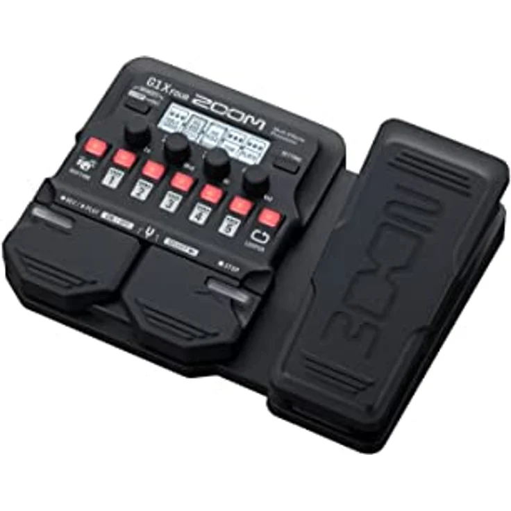 Zoom G1X FOUR Gitarren-Multieffekt-Pedal mit 70+ Effekten, Amp-Simulationen, Looper & Expression-Pedal – Ideal für Bühne & Studio – Bild 2