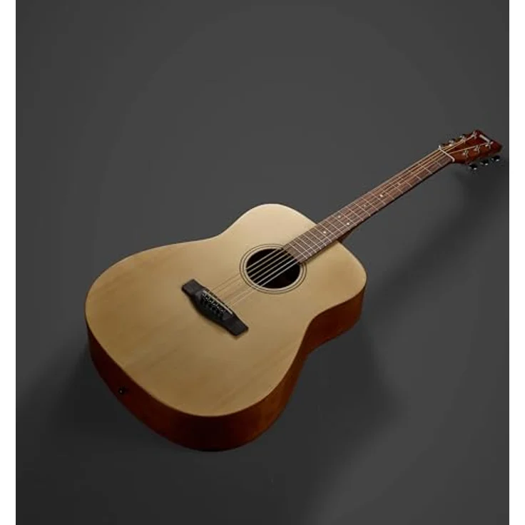 YAMAHA F400 Akustikgitarre – Dreadnought-Korpus, 25"-Mensur, Geringer Saitenabstand, Matt-Finish, Natural Satin – Bild 3