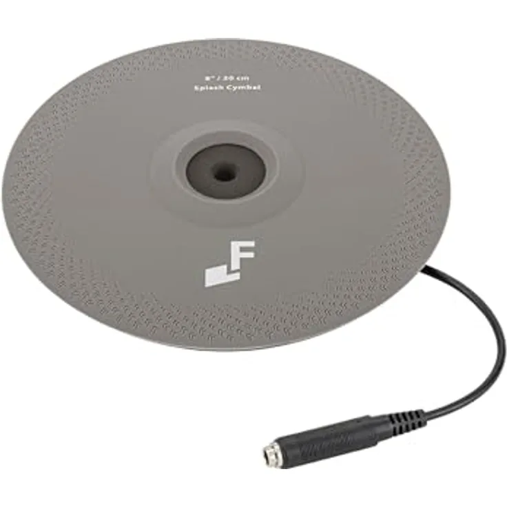 Efnote EFD-C08 08" Splash Cymbal Pad, Zwei-Zonen mit Abstoppfunktion und 360° Bespielbarkeit