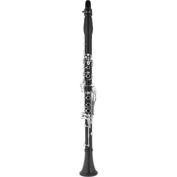 Thomann CL-18A A-Klarinette, Boehm Griffweise, aus Grenadillholz mit 18 Klappen und versilberter Mechanik, inklusive Mundstück und luxuriösem Etui