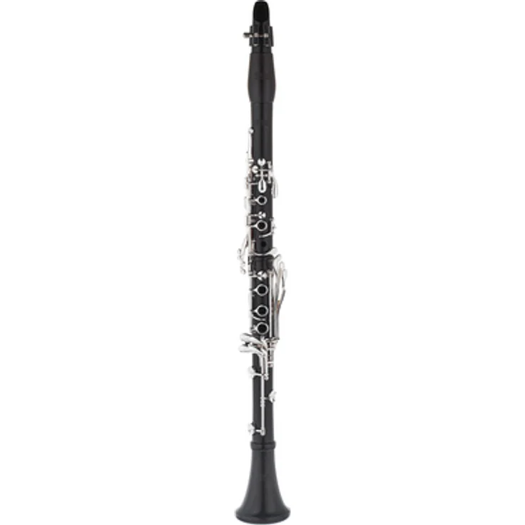 Thomann CL-18A A-Klarinette, Boehm Griffweise, aus Grenadillholz mit 18 Klappen und versilberter Mechanik, inklusive Mundstück und luxuriösem Etui
