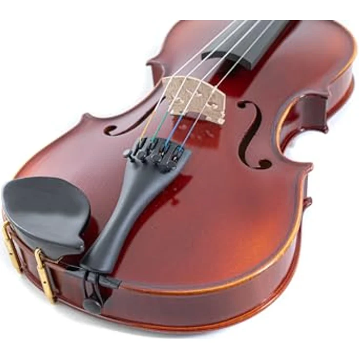 Gewa Ideale Violin Set 4/4 SC CB, vollmassive Violine aus europäischen Tonhölzern, rot-brauner Naturharzlack, inkl. Carbonbogen und Violinetui mit Rucksackriemen – Bild 5