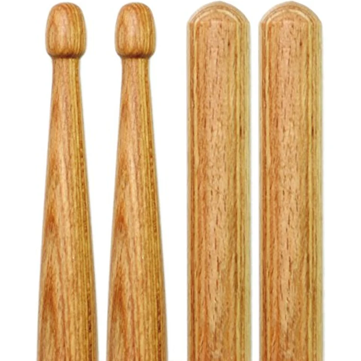 Rohema 5A-H Hornholz Drumsticks, mattlackiert, 405 mm lang, 14,5 mm Durchmesser, Made in Germany – Bild 2