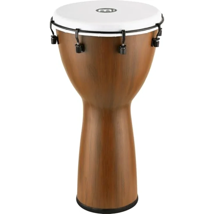 Meinl ADJ12-BW 12" Alpine Djembe, Höhe 61 cm, Farbe Barnwood, Kunststoffkorpus, rutschfester Gummiboden, mechanisches Stimmsystem – Bild 1