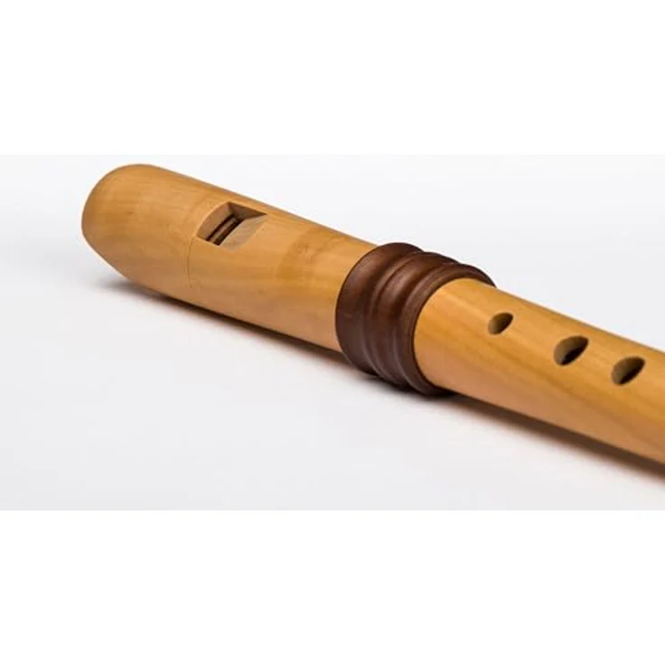 Mollenhauer 4119 Adris Dream Recorder, Sopranblockflöte aus Birnbaum, natur, barocke Griffweise, Doppelloch, 2 Oktaven Umfang, inkl. Tasche – Bild 5