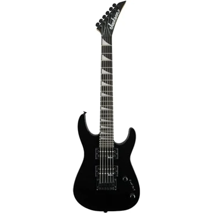 Jackson JS Series DK Minion JS1X AM, E-Gitarre im ST-Style, glänzend schwarz – Bild 1