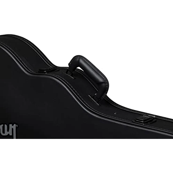 Gibson Les Paul Case Modern, Gitarrenkoffer mit 5 robusten Verschlüssen und Zubehörfach, schwarz – Bild 4