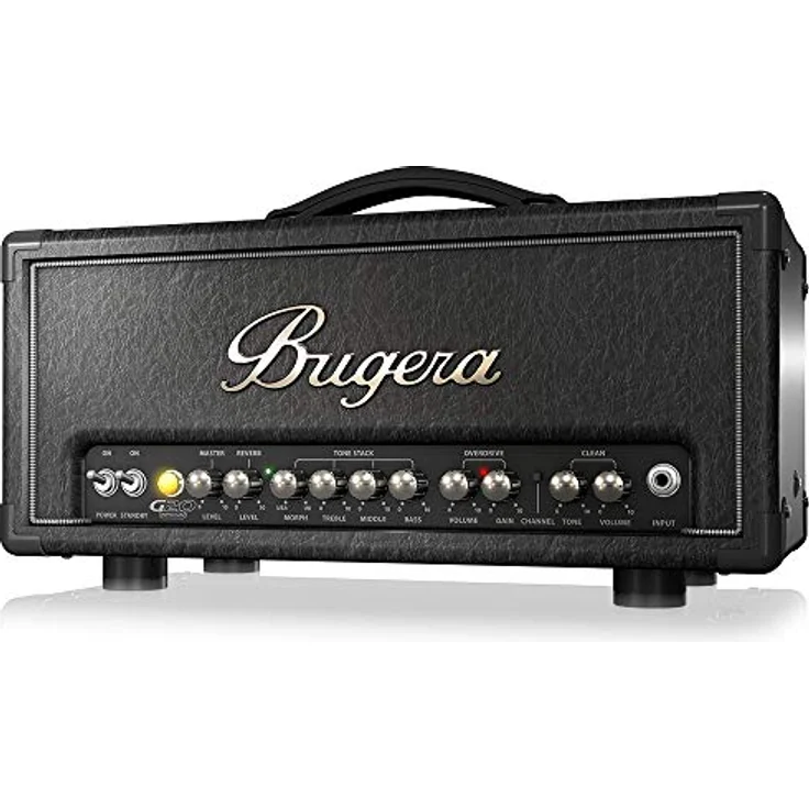 Bugera G20 Infinium Head, Vollröhren E-Gitarren Topteil mit 20 Watt, 2 Kanälen, INFINIUM Technologie und Fußschalter – Bild 3