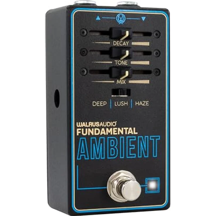 Walrus Audio Fundamental Ambient Reverb, Reverb-Pedal mit 3 Hall-Modi (Deep, Lush, Haze), einstellbarem Trails-Modus, leicht bedienbar – Bild 4