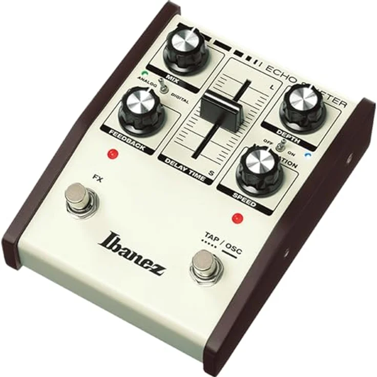 Ibanez ES3 Echo Shifter, Effektpedal für Gitarre & Bass, Analog/Digital Delay mit Reglern für Mix, Feedback, Depth und Speed – Bild 2