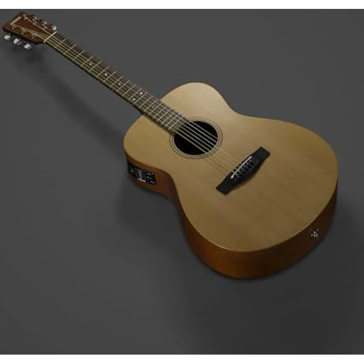 YAMAHA FSX400 Akustik-E-Gitarre, Kompakter Concert-Korpus, 25" Mensur, System-66 Preamp mit Pickup und Tuner, Natural Satin – Bild 4