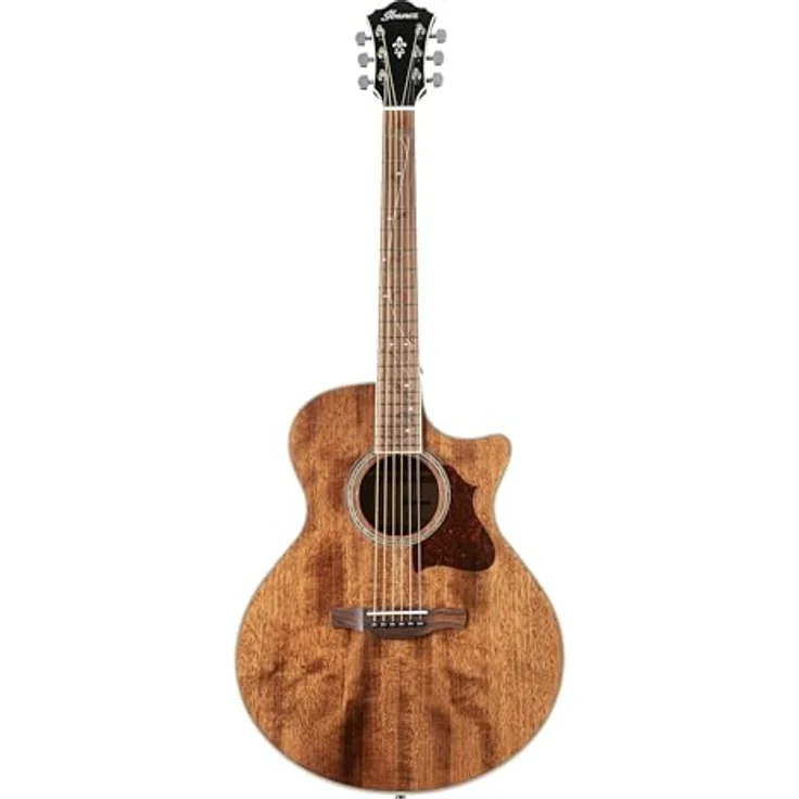 Ibanez AE245-NT, Westerngitarre mit massiver Okume Decke, Nyatoh Hals, Katalox Griffbrett, Natural High Gloss – Bild 2